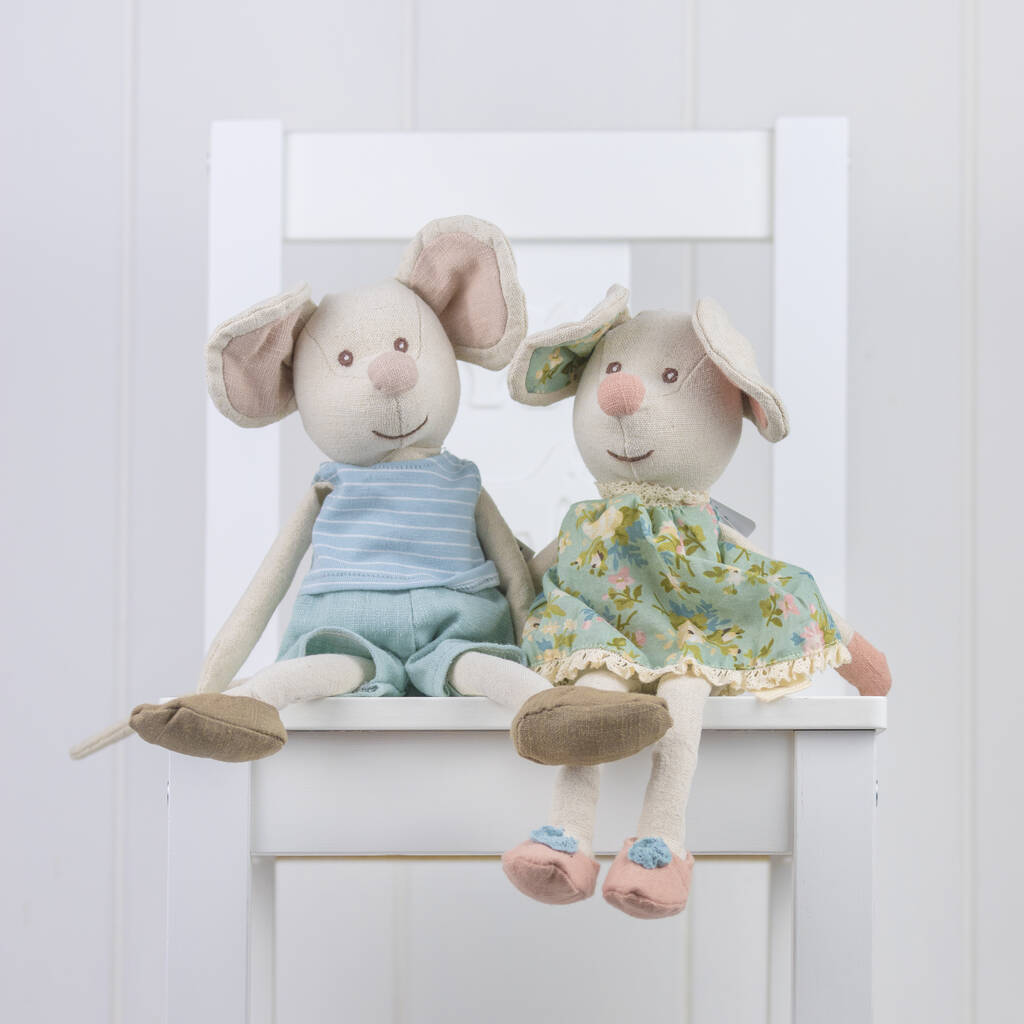 Mr And Mrs Mouse Toy, 1 of 3