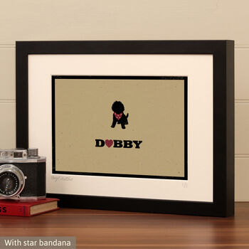 Personalised Cavapoo Print For One Or Two Dogs, 7 of 12