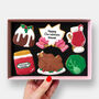 Personalised Festive Feast Letterbox Cookies, thumbnail 1 of 10