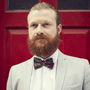 Mens Green And Red Floral Bow Tie, thumbnail 4 of 8
