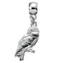 Harry Potter Hedwig The Owl Slider Charm Silver, thumbnail 1 of 2