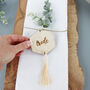 Personalised Round Tassle Place Settings, thumbnail 3 of 8