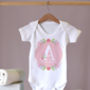 Personalised Floral Letter Vest, thumbnail 5 of 8