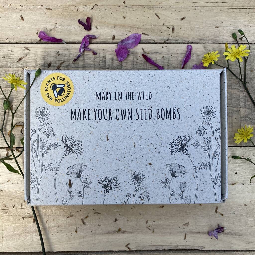 Make Your Own Wildflower Meadow Seed Bombs By Tribe Of Five