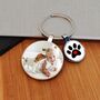 Personalised Pawprint Photo Keyring, thumbnail 2 of 4