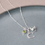 Build Your Own Peridot August Birthstone Necklace, thumbnail 1 of 5