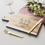 Couples Personalised Chopping Board, thumbnail 4 of 6