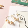 Keshi Pearl Cluster Large Hoop Earrings In A Box, thumbnail 2 of 11
