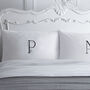 Personalised Floral Letter Pillowcase Set, thumbnail 2 of 3