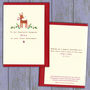 Baby's First Christmas Card Or Choose Your Wording, thumbnail 2 of 12