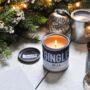 'Gingle Bells' Gin And Tonic Scented Candle, thumbnail 1 of 5