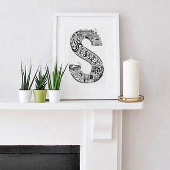 East Sussex Print, 5 of 7