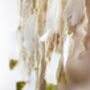 White And Floral Dream Catcher For Room Decor Gift For Wedding, thumbnail 3 of 7
