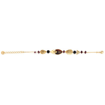 Agate And Gold Plated Bracelet, 3 of 3