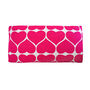Fuchsia Heart Love Embroidered Upholstered Bench, thumbnail 3 of 6