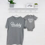 Daddy And Daddy's Girl Matching T Shirts, thumbnail 2 of 5