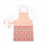 Bahar Floral Aprons In Pink, thumbnail 3 of 3