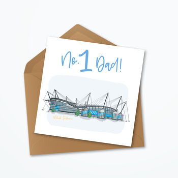 Man City Father's Day Card, Etihad Stadium, 2 of 4