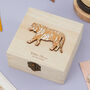 Personalised New Baby Tiger Trinket Box, thumbnail 2 of 2