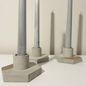 Concrete Candlestick Holder, 7 of 8