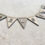 Woodland Nursery Bunting Custom Name Garland With Animals, thumbnail 10 of 10