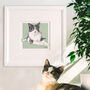 Bespoke Cat Portrait, thumbnail 2 of 10