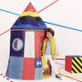 Space Rocket Play Tent, thumbnail 1 of 10
