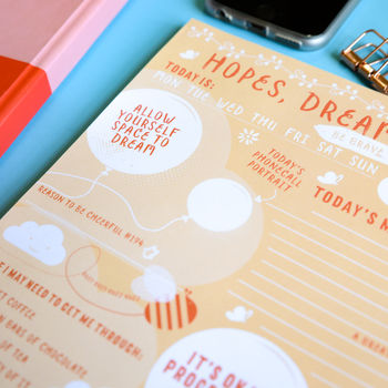 Hopes Dreams And Wishes Desk Jotter, 2 of 5