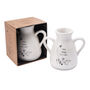 Twin Handle Ceramic Bud Vase ‘Make Today Bee Utiful’, thumbnail 2 of 4