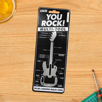 You Rock! Multi Tool 20 In One Guitar Gadget, 5 of 5