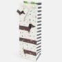 Sausage Dog Christmas Bottle Bag, thumbnail 2 of 2