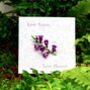 Canterbury Bells Purple Flower Brooch, thumbnail 3 of 5