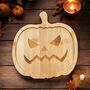 Wooden Pumpkin Shaped Halloween And Autumn Charcuterie Board, thumbnail 5 of 6