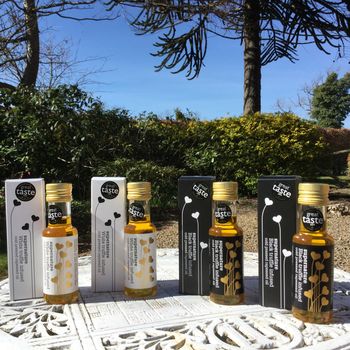 Two Black And Two White Truffle Oil Packs, 3 of 9