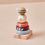 Just Bee Kids Wooden Bee Stacker Toy, thumbnail 1 of 7