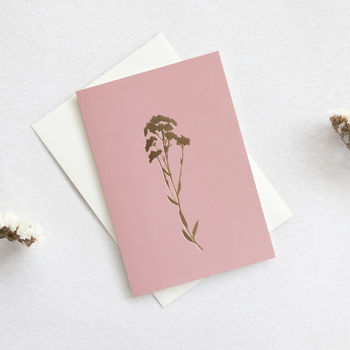 Set Of Four Luxury Botanical Print Card, 2 of 5