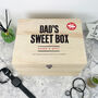 Personalised Snack Or Sweet Box Pine Memory Box, thumbnail 1 of 8