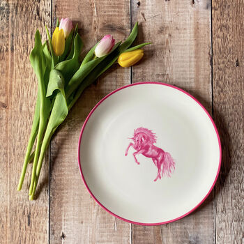 Unicorn Coupe Dinner Plate, 3 of 3