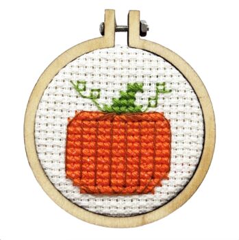 You're The Pick Of The Patch! Mini Matchbox Cross Stitch Kit, 3 of 4