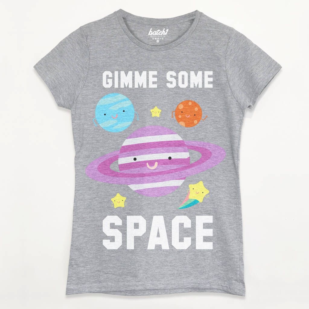 space t shirt women's