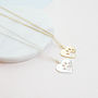 Personalised Paw Print Heart Necklace, thumbnail 11 of 11