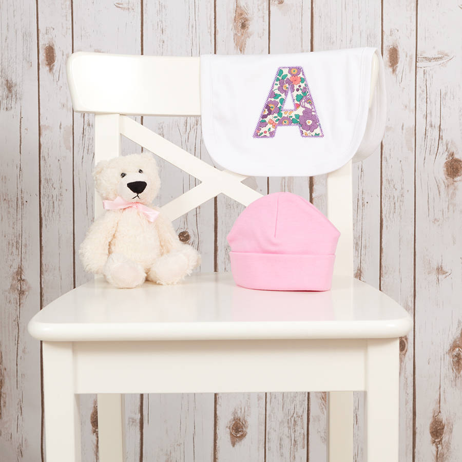 Personalised Ultimate Liberty Letter Baby Gift Set By Betty Bramble