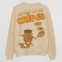 Give Me The Crepes Men's Slogan Sweatshirt, thumbnail 5 of 5