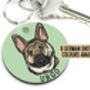 German Shepherd Keyring, thumbnail 1 of 4