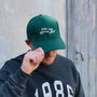 Ask Me About My Slogan Personalised Cap, thumbnail 1 of 7