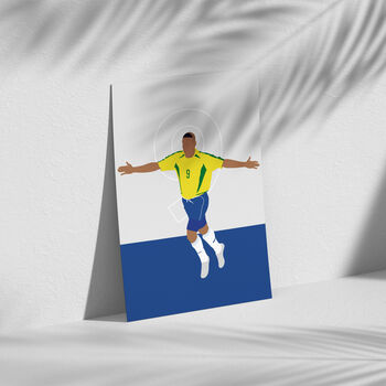 Ronaldo Brazil Football Poster, 2 of 3