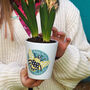 Personalised 'Buzzy Busy Teacher' Plant Pot, thumbnail 1 of 3