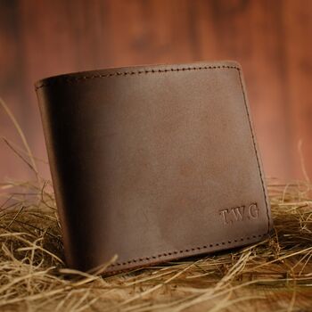 Personalised Leather Bi Fold Wallet, 4 of 4