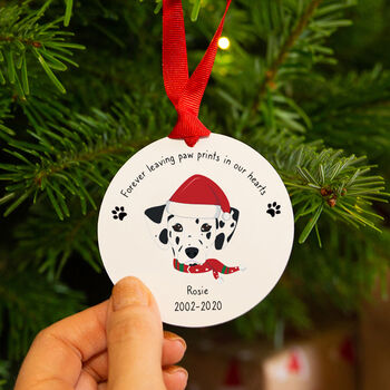 Personalised Dog Christmas Decoration, 2 of 9