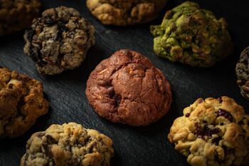 Classic Box Of Six Thick, Doughy Crack Cookies, 2 of 2